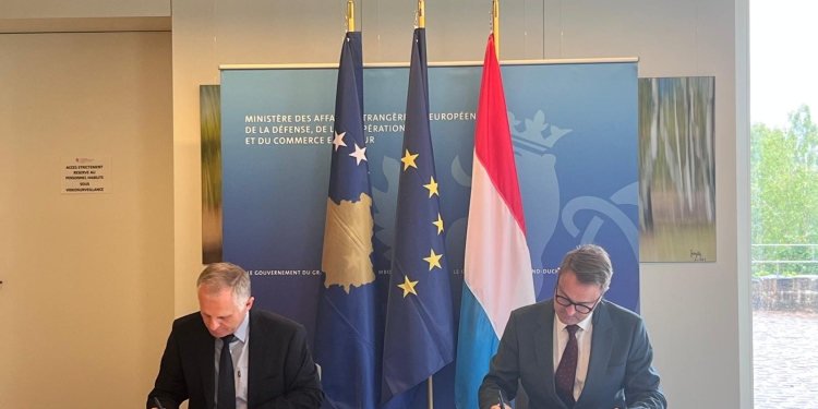 Nënshkruhet Memorandumi i Mirëkuptimit mes Kosovës dhe Luksemburgut