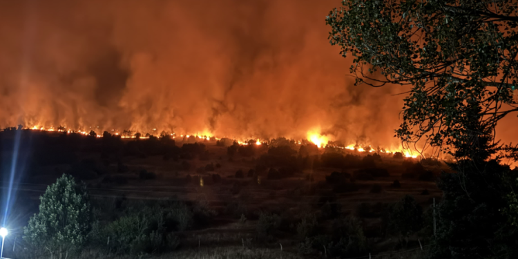 Disa zjarre në fshatrat e Prishtinës