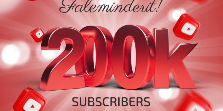 Kanali zyrtar i DTV Media në YouTube ka arritur një sukses të madh duke kaluar shifrën prej 200 mijë abonentësh