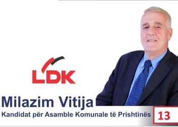 Milazim Vitija shpall kandidaturën për Asamblenë Komunale
