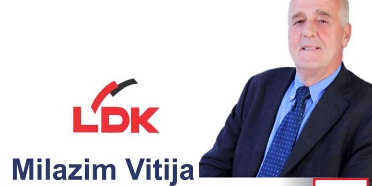 Milazim Vitija shpall kandidaturën për Asamblenë Komunale