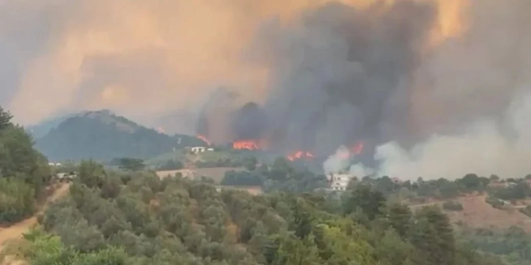 Vazhdojnë zjarret në Mirditë, për orë të tëra në ndërhyrje është edhe avioni italian