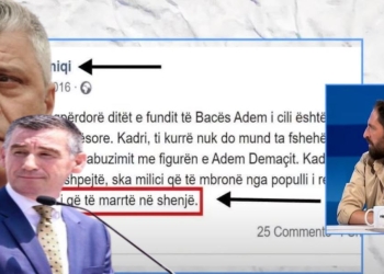 Shala rikthen në kujtesë kërcënimet nga anëtarë të VV-së ndaj ish-krerëve të UÇK-së