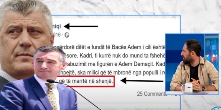 Shala rikthen në kujtesë kërcënimet nga anëtarë të VV-së ndaj ish-krerëve të UÇK-së