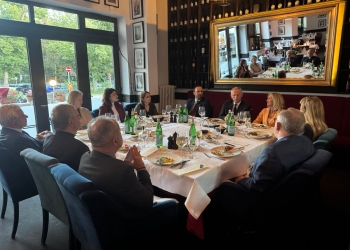 Bislimi pati një darkë pune me ambasadorë të disa prej shteteve aleate dhe mike në Berlin