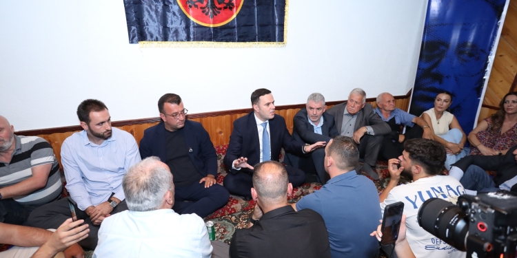 Abdixhiku dhe Ferati mirëpriten në odë, “Istogu, bastion i pathyeshëm i LDK-së”