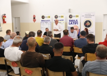 Në Gexhë: Mbështetje e fuqishme për Smajl Latifin – “Puna Nuk Ndalet”