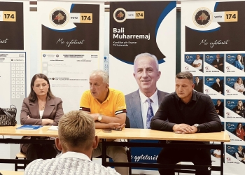 Bali Muharremaj në Duhël: “Ishte më shumë se takim, ishte një betim i përbashkët për fitore”