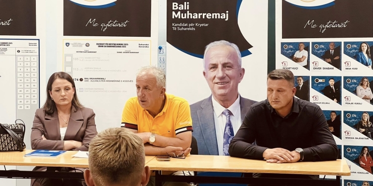 Bali Muharremaj në Duhël: “Ishte më shumë se takim, ishte një betim i përbashkët për fitore”