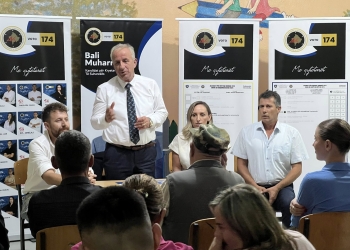 Bali Muharremaj dhe Sedat Gashi takohen me qytetarët e Javorit e Luzhnicës