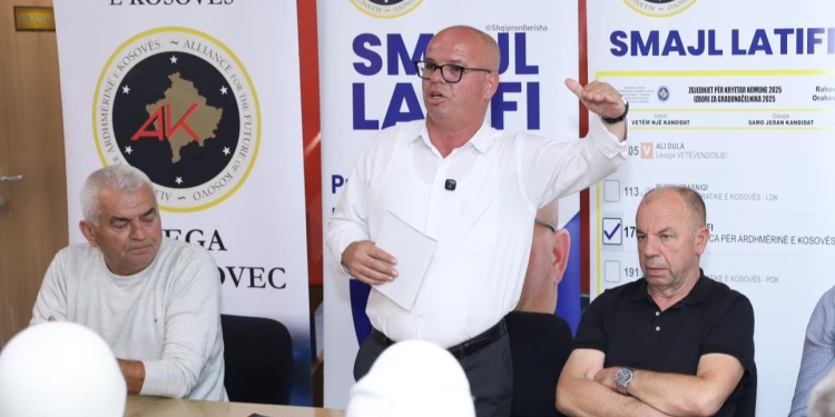 Smajl Latifi pritet në Çifllak me zemër të hapur