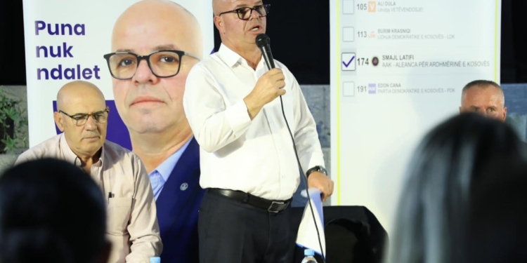 Smajl Latifi: Dejnit ia dhamë fjalën, më 12 tetor presim mbështetjen e tyre për Afrim Berishën