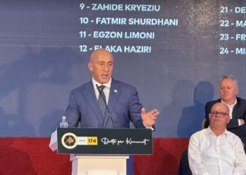 AAK hap fushatën zgjedhore, Haradinaj: Po kalojmë ditë të errëta në vendin tonë