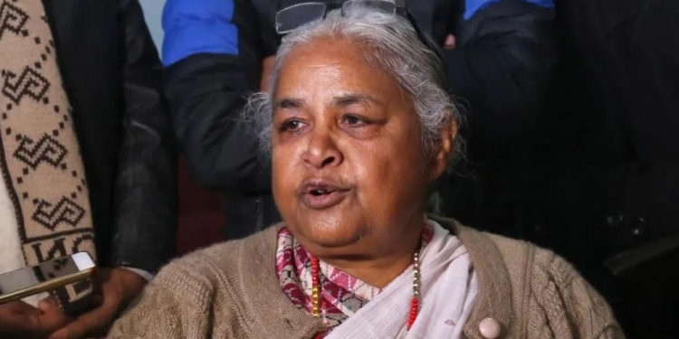 Për herë të parë një grua në krye të Qeverisë së Nepalit
