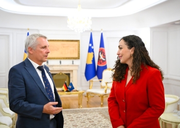 Presidentja Osmani pret në takim lamtumirës ambasadorin Rohde, thotë se Gjermania mbetet partner strategjik i Kosovës