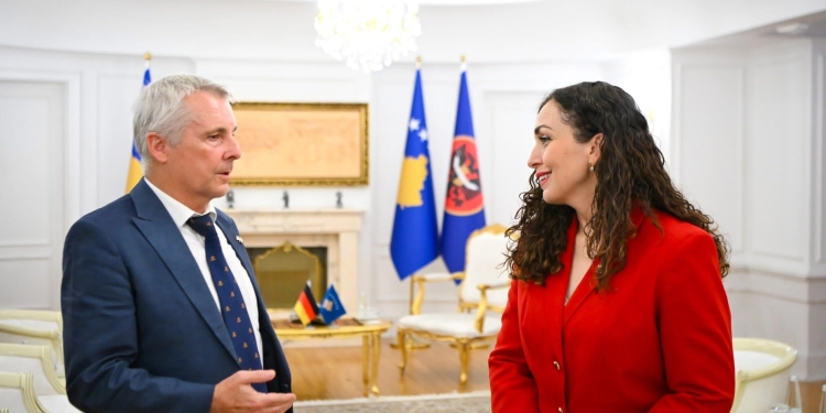 Presidentja Osmani pret në takim lamtumirës ambasadorin Rohde, thotë se Gjermania mbetet partner strategjik i Kosovës