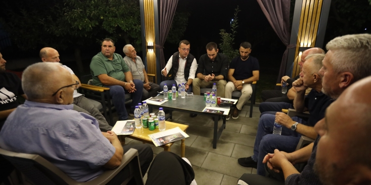 Ilir Ferati viziton Istogun e Poshtëm: Mbështetja e banorëve flet shumë për punët e kryera