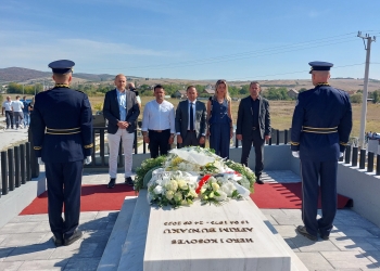 Sindikata e Policisë së Kosovës nderon heroin Afrim Bunjaku