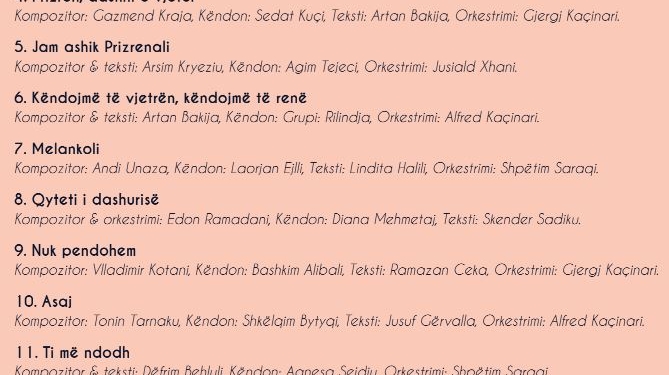 “Zambaku i Prizrenit” mbahet më 26 shtator