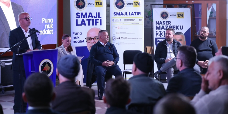 Smajl Latifi në Opterushë: Program i qartë qeverisës, puna nuk ndalet