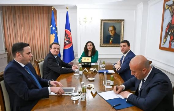Zyra e Presidentes del me njoftim për takimin mes Osmanit dhe përfaqësuesit e partive politike nesër