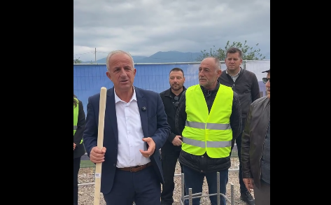 Bali Muharremaj vendos gurthemelin e objektit të Eko-Therandës – Me qytetarët në qendër të zhvillimit