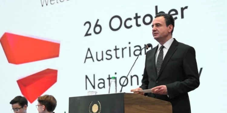 Kurti: Austria ka qëndruar pranë Kosovës në çdo fazë kritike të shtetësisë sonë