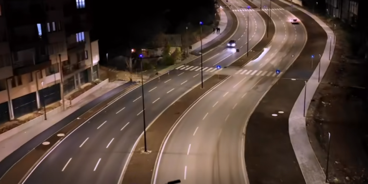 Transformimi i Prishtinës: Ndriçimi i mençur në rrugën B, Përparim Rama publikon pamjet