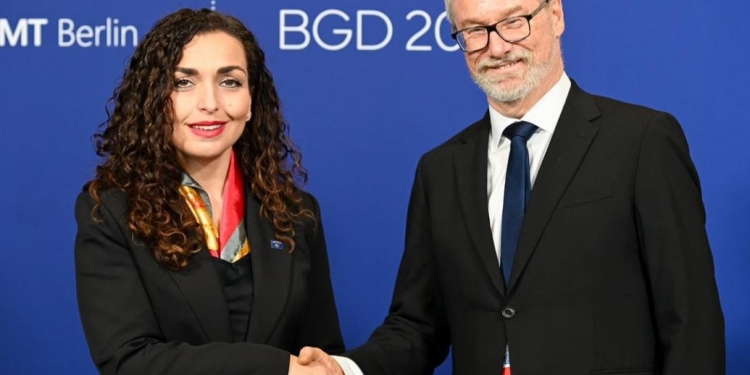 Osmani për qëllimet e takimeve në Berlin: Ta afrojnë Kosovën me BE-në