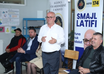 Smajl Latifi: Premtimet tona do të kthehen në projekte për zhvillimin e Rahovecit