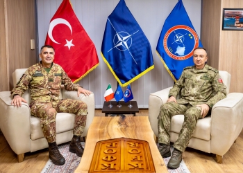 Ulutash pret në takim shefin e shtabit të NATO-s në Itali, diskutojnë për sigurinë në Kosovë