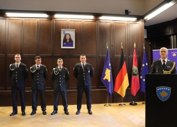 Ceremonia e përfundimit të akademisë ushatarake, katër kadetë të FSK-së diplomojnë me sukses në Gjermani