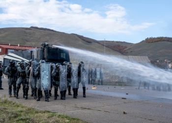 KFOR-i, EULEX-i, Policia e Kosovës dhe FSK-ja me stërvitje të përbashkët kundër trazirave