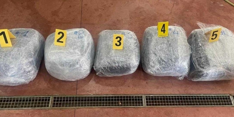 Dogana e Kosovës kap mbi 100 kg drogë në një autobus të ardhur nga Shqipëria