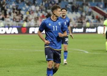 Supergol i Asllanit, Kosova tronditi Slloveninë