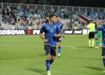 Fisnik Asllani shënon për Kosovën