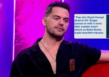 ‘DailyMail’ shkruan për vdekjen e Shpat Kasapit: Ylli i popit shqiptar për të cilin shprehu ngushëllime edhe Bebe Rexha