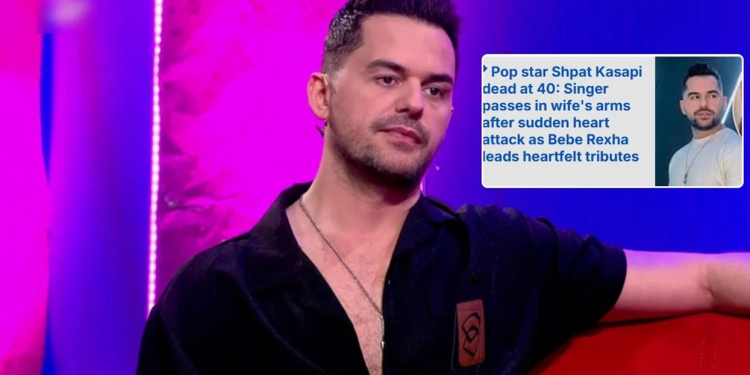 ‘DailyMail’ shkruan për vdekjen e Shpat Kasapit: Ylli i popit shqiptar për të cilin shprehu ngushëllime edhe Bebe Rexha