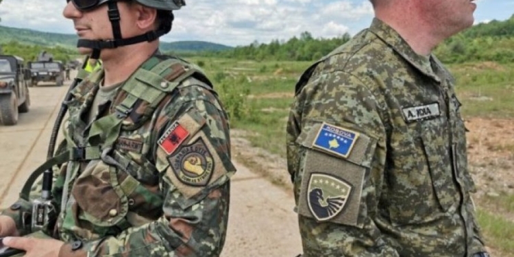 Ushtarët e Shqipërisë me mision në Kosovë përcjellin mesazh krenarie kombëtare
