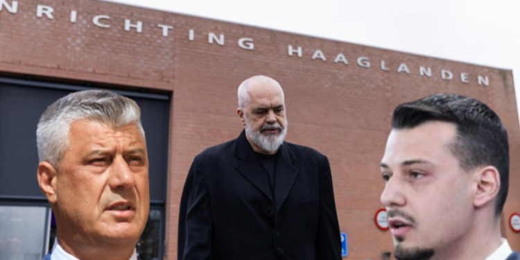 Endrit Thaçi falënderon Edi Ramën për vizitën në Hagë: Na dëshmoni se bashkë jemi ma mirë