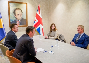 Abdixhiku takon ambasadorin britanik – temë zgjedhjet e 28 dhjetorit