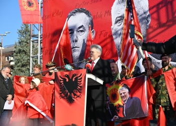 Ahmeti pas protestës: Shqiptarët folën njëzëri, është koha që djemtë tanë të kthehen në shtëpi