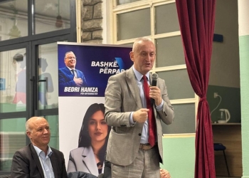 Rashit Qalaj në Shtime: Mbështetje e fuqishme për vizionin e Bedri Hamzës dhe fitoren e PDK-së