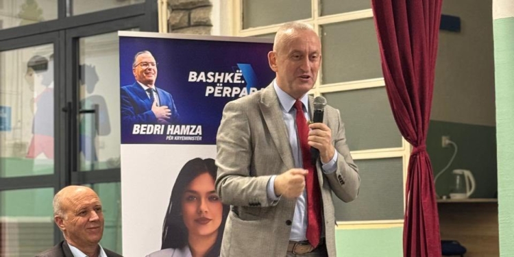 Rashit Qalaj në Shtime: Mbështetje e fuqishme për vizionin e Bedri Hamzës dhe fitoren e PDK-së