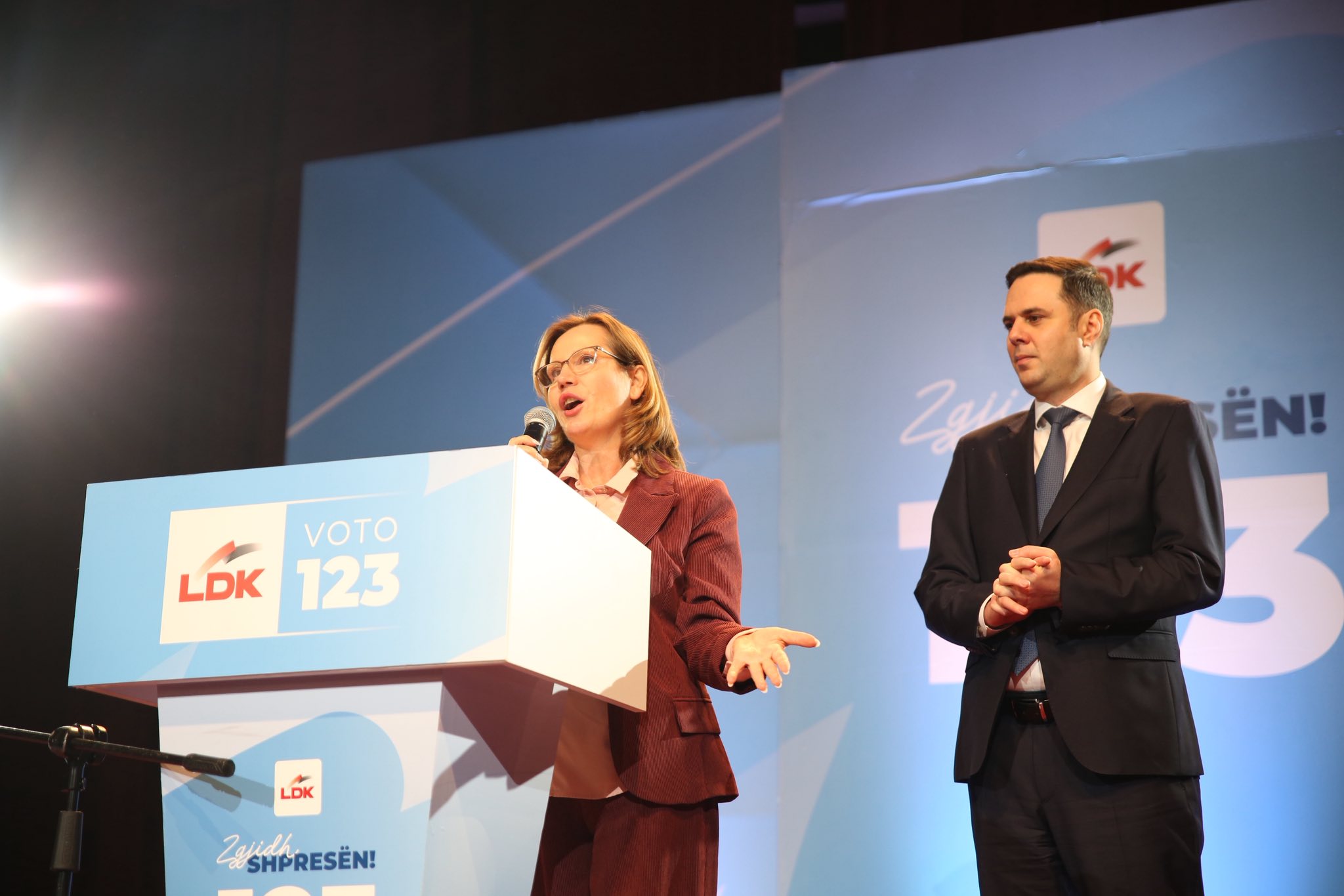 Pantina nis fushatën nga Klina: Me shpresë dhe dritë drejt fitores