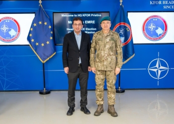 Ulutash takon shefin e misionit të vëzhguesve të KiE-së, flasin për situatën e sigurisë në Kosovë