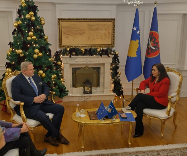 Mesazhi i fuqishëm i Terras në takimin me Osmanin: BE-ja të heqë menjëherë masat ndaj Kosovës