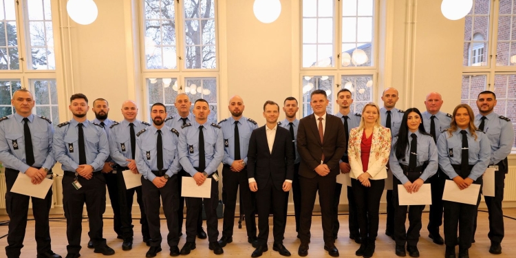 15 zyrtarë korrektues të Kosovës përfundojnë me sukses trajnimin në Danimarkë