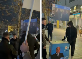 Gani Geci: Shpejtim Pijandura, argati i Albin Komunistit, hoqi fotografitë e Ibrahim Rugovës dhe Fadil Gecit nga sheshi në Podujevë