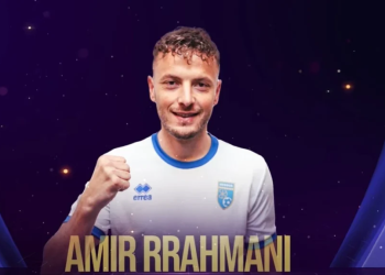 Amir Rrahmani shpallet “Lojtari i Vitit”, fiton çmimin “Fadil Vokrri”